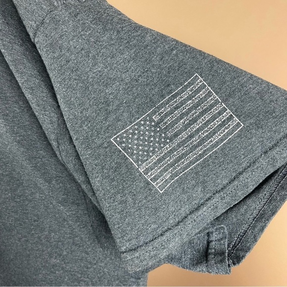 Gildan Men's 3XL Freedom USA Flag Animal Skull American Graphic T Shirt - Picture 6 of 9